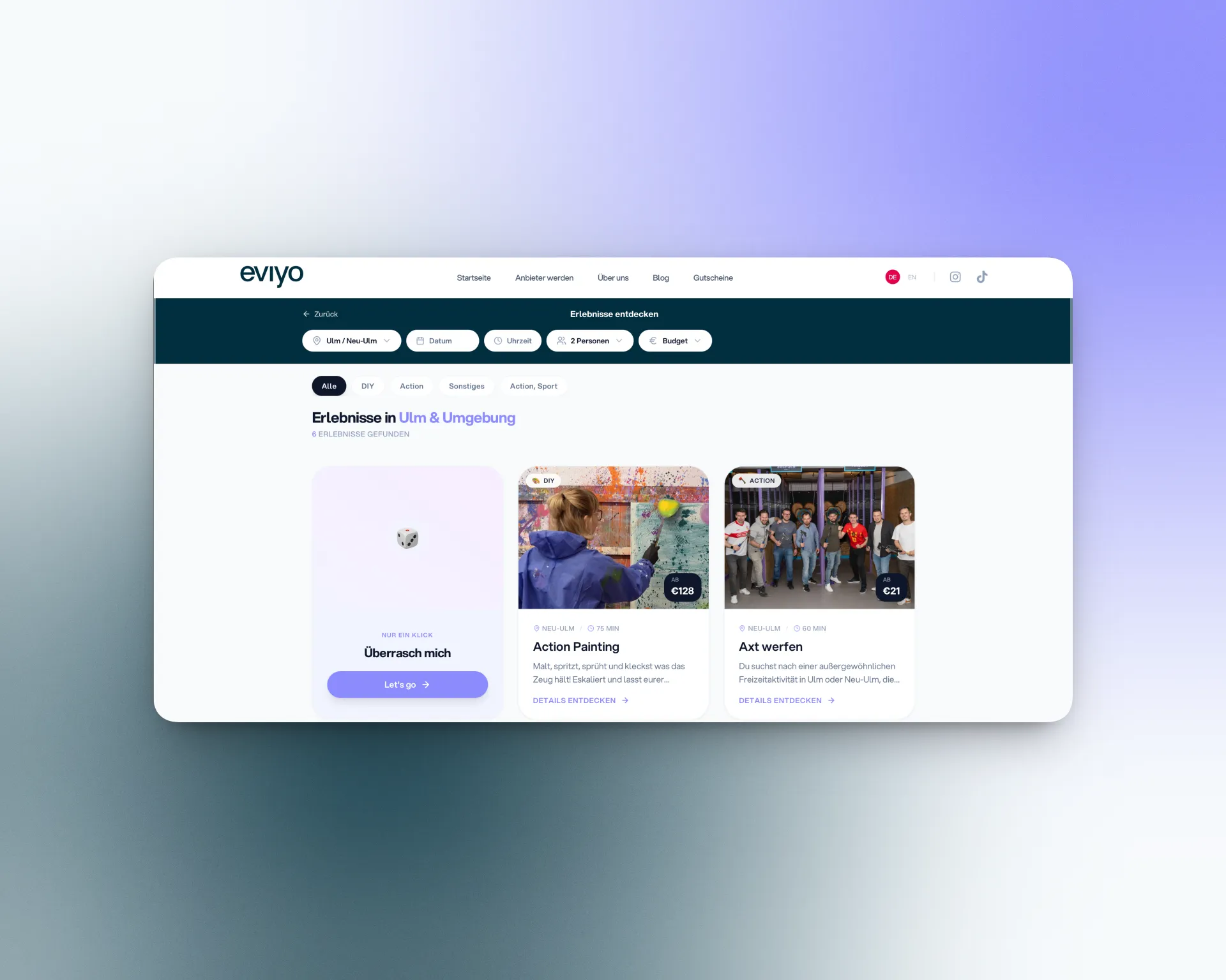 Eviyo Freizeit-